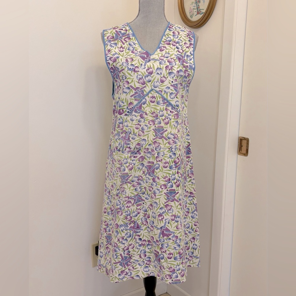 Vintage 1950’s cotton day dress by Hawkins of Preston